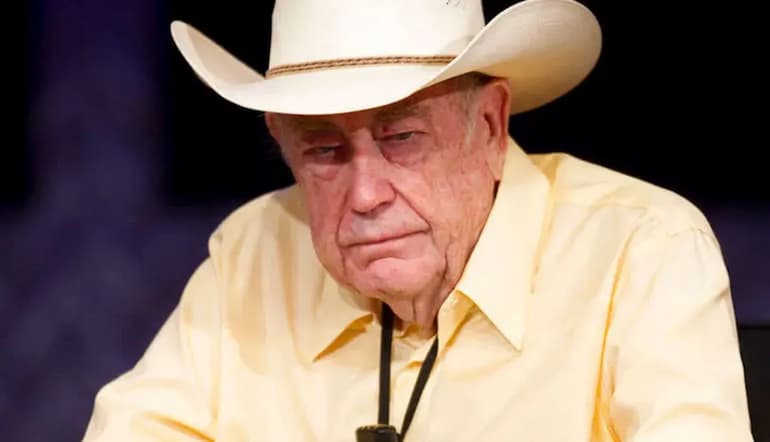 Doyle Brunson, una delle icone californiane per eccelelnza